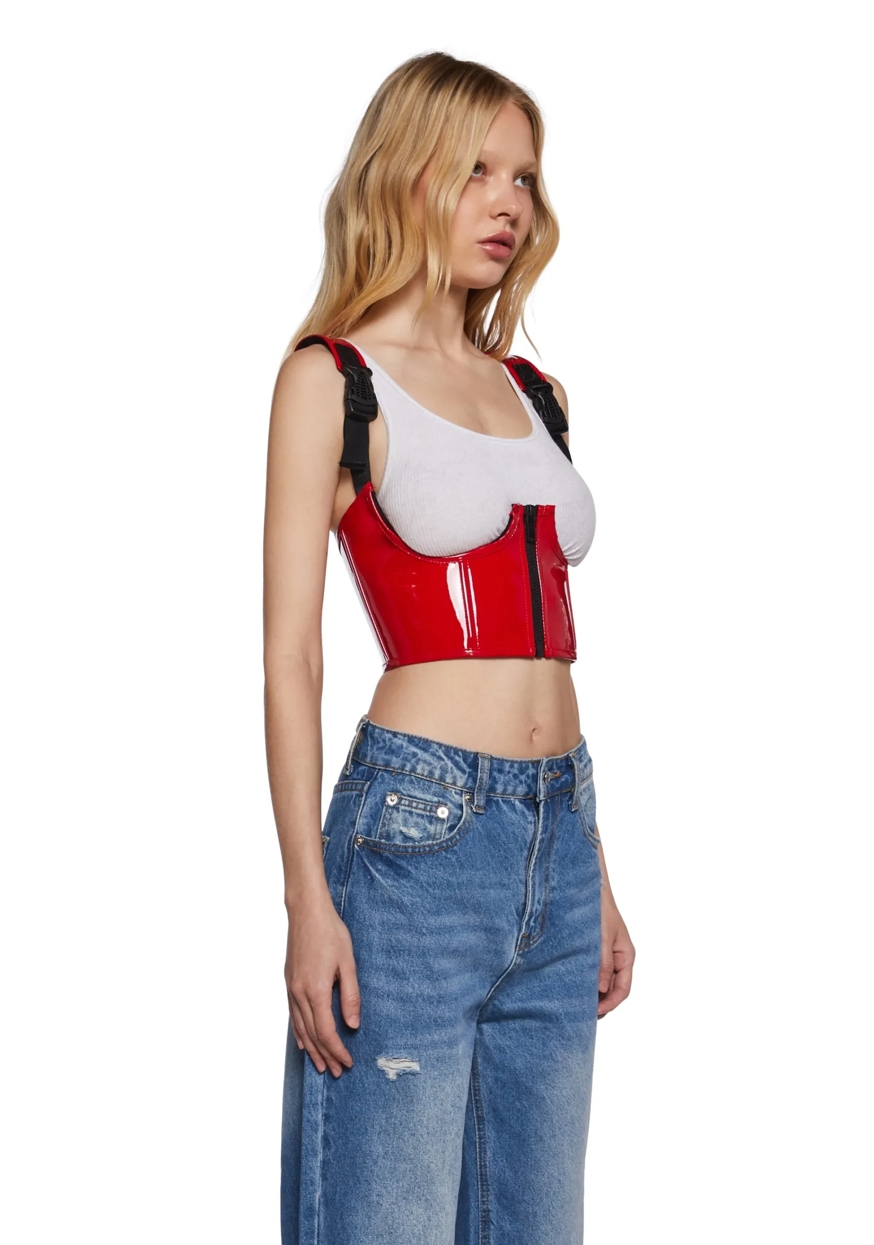Poster Grl Corsets|Tops*My Type Underbust Corset- Red