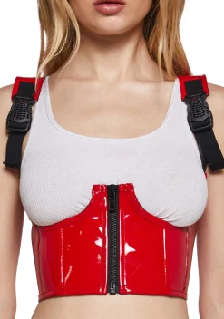 Poster Grl Corsets|Tops*My Type Underbust Corset- Red
