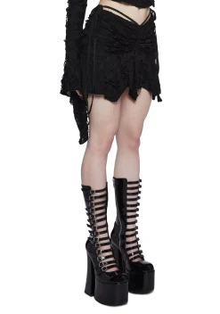 Widow Bottoms|Skirts*Mystic Bonds Mini Skirt