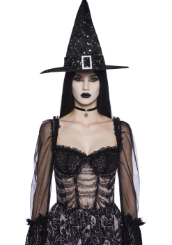 x_ATVT Hats*Mystic Moon Witch Hat