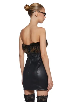 Generation Kiss Dresses|Mini Dresses*Nadine Strapless Mini Dress - Black