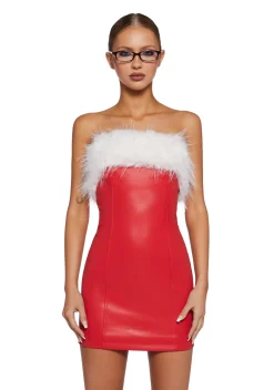 Generation Kiss Dresses|Mini Dresses*Nadine Strapless Mini Dress - Red