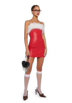 Generation Kiss Dresses|Mini Dresses*Nadine Strapless Mini Dress - Red