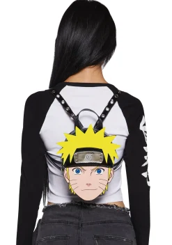 Dolls Kill x NARUTO SHIPPUDEN Bags*Naruto Face-Off Mini Backpack