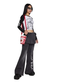 Dolls Kill x NARUTO SHIPPUDEN Bags*Naruto’s Favorite Ramen Crossbody Bag