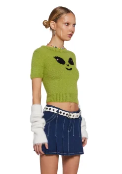 dELiA*s by Dolls Kill Tops|Plus*Need My Space Sweater Top