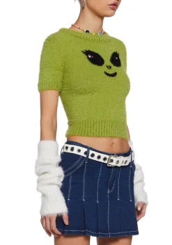 dELiA*s by Dolls Kill Tops|Plus*Need My Space Sweater Top
