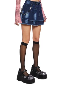 Current Mood Bottoms|Skirts*No Room For Drama Mini Skirt