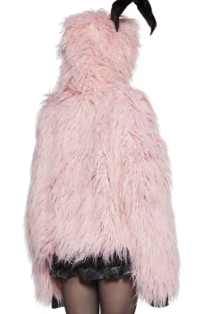 Widow Outerwear|Plus*Nocturnal Critter Faux Fur Jacket
