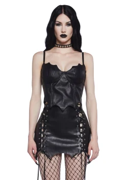Trickz N' Treatz Corsets|Tops*Nocturnal Encounter Corset Top