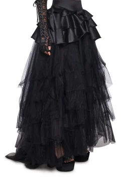 Widow Bottoms|Skirts*Nocturne Enchantment Maxi Skirt