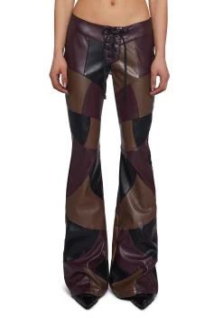 Current Mood Bottoms|Pants*Nomad Luxe Patchwork Pants