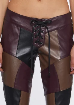 Current Mood Bottoms|Pants*Nomad Luxe Patchwork Pants