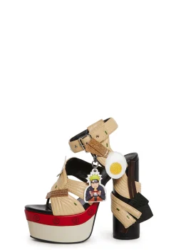 Dolls Kill x NARUTO SHIPPUDEN Platforms|Heels*Noodle Knockout Platform Heels