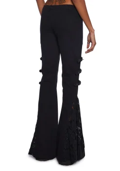 Widow Bottoms|Pants*Normal Is An Illusion Flare Pants