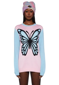 dELiA*s by Dolls Kill Tops*Nostalgia Lane Intarsia Sweater