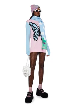 dELiA*s by Dolls Kill Tops*Nostalgia Lane Intarsia Sweater