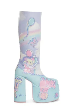 Sugar Thrillz Boots|Platforms*Not So Funhouse Platform Boots