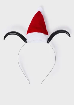 x_Silver Moon Creations Hair Accessories*Not So Nice Horn Headband