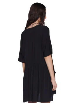 Current Mood Dresses*Not Your Babydoll Dress - Black