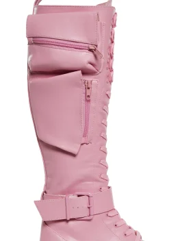Current Mood Boots*Obsidian Pocket Combat Boots