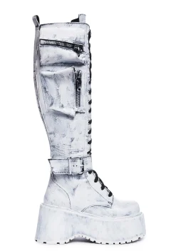 Current Mood Boots*Obsidian Pocket Combat Boots