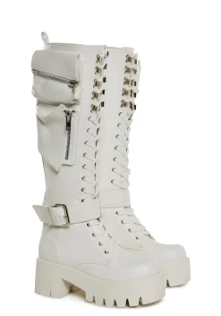 Current Mood Boots*Obsidian Pocket Combat Boots