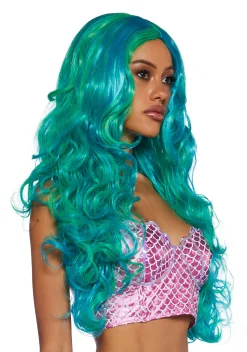 Trickz N' Treatz Beauty*Ocean Enchantress Mermaid Wig - Blue