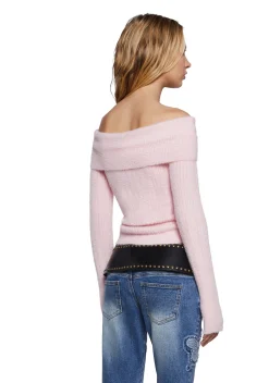 Generation Kiss Tops|Plus*Odessa Off The Shoulder Sweater