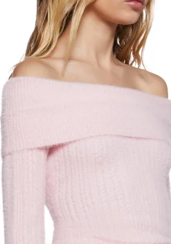 Generation Kiss Tops|Plus*Odessa Off The Shoulder Sweater