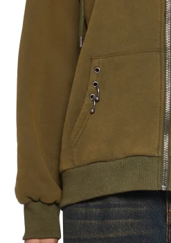 Current Mood Outerwear|Sweatshirts & Hoodies*Off The Hook Zip-Up Hoodie - Green