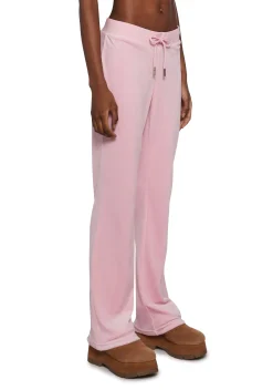 JUICY COUTURE Bottoms|Pants*OG Big Bling Velour Track Pants - Pink