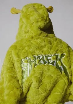 Dolls Kill x Shrek Outerwear|Sweatshirts & Hoodies*Ogre Chic Fuzzy Zip-Up Jacket
