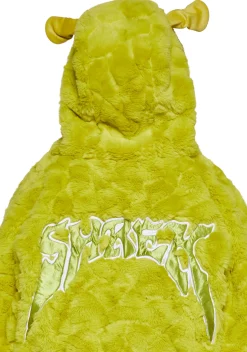 Dolls Kill x Shrek Outerwear|Sweatshirts & Hoodies*Ogre Chic Fuzzy Zip-Up Jacket