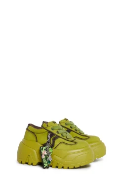 Dolls Kill x Shrek Platforms|Sneakers*Ogre Connection Platform Sneakers