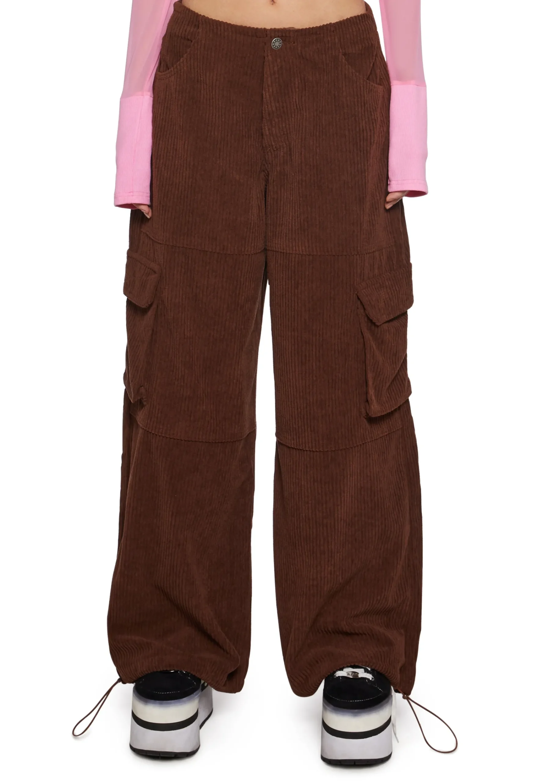 dELiA*s by Dolls Kill Bottoms|Pants*Oh My Bad Corduroy Cargo Pants
