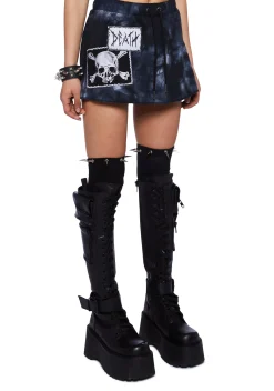 Current Mood Bottoms|Skirts*Ominous Prelude Mini Skirt