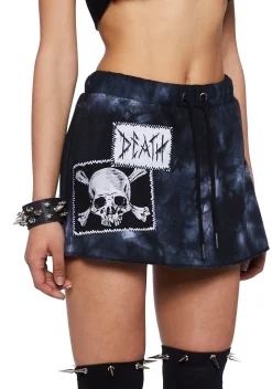 Current Mood Bottoms|Skirts*Ominous Prelude Mini Skirt