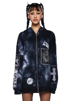 Current Mood Outerwear|Sweatshirts & Hoodies*Ominous Prelude Zip-Up Hoodie