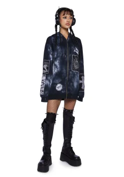 Current Mood Outerwear|Sweatshirts & Hoodies*Ominous Prelude Zip-Up Hoodie