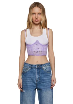 Sugar Thrillz Corsets|Tops*Ooh La La Sequin Underbust Corset