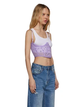 Sugar Thrillz Corsets|Tops*Ooh La La Sequin Underbust Corset