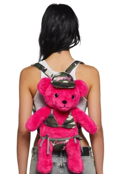 Current Mood Other Shit*Open Country Mini Bear Backpack
