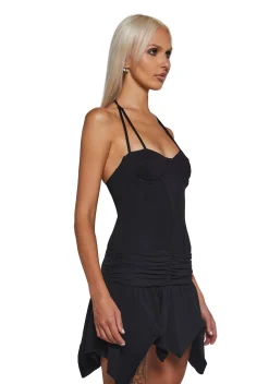 Club Exx Dresses|Mini Dresses*Oracle Of Delphi Mini Dress - Black