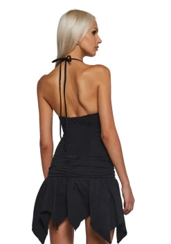 Club Exx Dresses|Mini Dresses*Oracle Of Delphi Mini Dress - Black