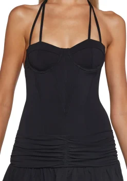 Club Exx Dresses|Mini Dresses*Oracle Of Delphi Mini Dress - Black