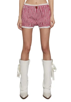 Sugar Thrillz Bottoms|Plus*Orchard Lane Gingham Bloomers