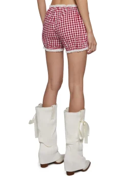 Sugar Thrillz Bottoms|Plus*Orchard Lane Gingham Bloomers