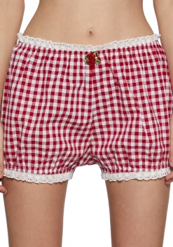Sugar Thrillz Bottoms|Plus*Orchard Lane Gingham Bloomers