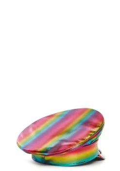 Funk Plus Hats*O-Ring Rainbow Captain Hat